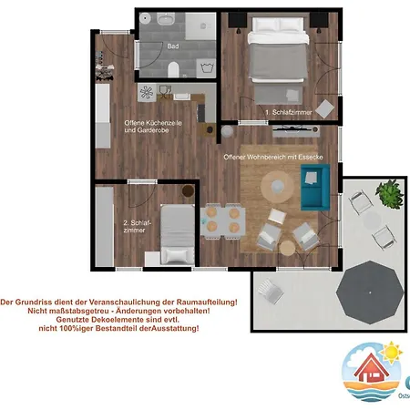 Hanseresidenz Ii Whg 11 Ostseeperle Διαμέρισμα *