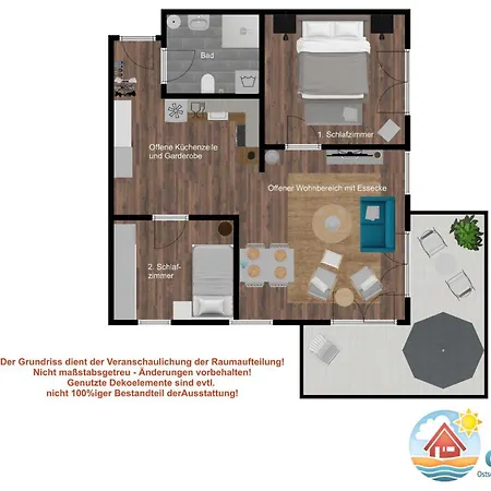 Apartment Hanseresidenz Ii Whg 11 Ostseeperle Boltenhagen