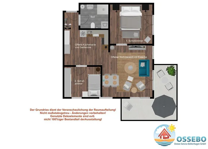 Apartman Hanseresidenz Ii Whg 11 Ostseeperle Boltenhagen